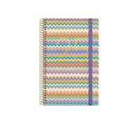 Miquelrius - 2025 Diary, 117 x 182 mm, Day Page Agenda, Laminated Cardboard Cover, Spiral, Elastic Closure, Paper 80 g/m², Catalan, English and Portuguese, Majorca