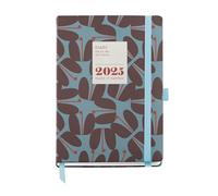 Miquelrius - 2025 Diary, Yearly Agenda 122 x 168 mm, Day Page Agenda, Laminated Cardboard Cover, Spiral, Elastic Closure, Paper 80 g/m², Spanish, English and Portuguese, Jessica