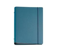 Miquelrius - 2026 Week to View Diary with Refillable Rings, Weekly Planning, Expanded A5 Format (155 x 213 mm), Rigid Polyurethane Cover, Paper 80 g/m², CAT-EN-PT, Blue