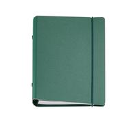 Miquelrius - 2026 Week to View Diary with Refillable Rings, Weekly Planning, Similar A6+ (117 x 182 mm), Rigid Polyurethane Cover, Paper 80 g/m², ES-EN-PT, Green