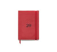 Miquelrius 22345 - Agenda 2020, Week View Vertical (155 x 213 mm), Tabletop, Luxor Red, Catalan