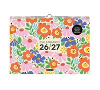 Miquelrius - A3 Wall Calendar 2026 2027, 12 Months
