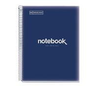 Miquelrius - A4 spiral bound notebook with plastic cover