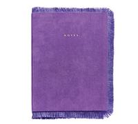 Miquelrius - A5 Notebook - Smooth - 80 Sheets - Sewn - Cover Lined in Fabric with Fringe - Vintage Lili - Lilac