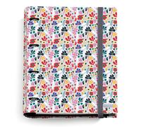 Miquelrius - Carpebloc 4 Ring Folder + Refill 100 Sheets A4 Grid, Carpesano Closure with Rubber, Alice