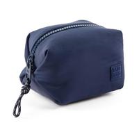 Miquelrius - Mini Toiletry Bag for Cosmetics, Makeup or Accessories, Padded Water-Repellent Pencil Case, Compact Travel Case, Lightweight and Durable, 110 x 80 x 80 mm, Navy