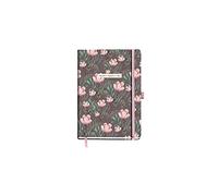 Miquelrius - Natura 2022 Year Diary - Horizontal Week to View - Plus Size 155 x 213 mm (Approx A5) - Matte Hard Cover - Lilac Forest - Spanish