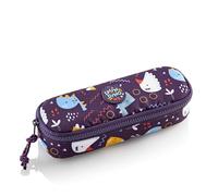 Miquelrius - Pencil case, Berry, 205 x 45 x 60 mm, Fun Dino