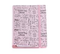 Miquelrius - Polyfoam Plastic Folder, A4 Ring Binder, Includes a Refill of 100 Squared Sheets + 4 dividers + 1 Polypropylene Envelope, 4 Ring Binder, Rubber Closure