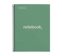 Miquelrius - Recycled notebook A4, 80 sheets of 80 g/m², 5 x 5 mm grid, recycled