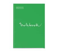 Miquelrius - Refill of 80 A4 Squared Sheets, glued pad with 4 Holes for Binder or Ring Binder, 90 g/m² Paper, Emotions Green