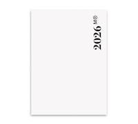 Miquelrius - Refillable 2026 Agenda Cover, Vertical Week View, Replaceable Weekly Inner Planner, Expanded A5 Size (155 x 213 mm), CAT-EN-PT