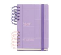 Miquelrius - School Diary 2026 2027 Day by Page A6+, Mauve