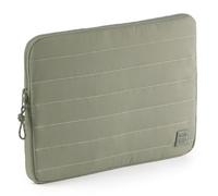 Miquelrius - Sleeve for 15" and 16" Laptop, Padded Design, Lightweight and Soft to Touch, Water Repellent Fabric, Drawstring Zip, Khaki