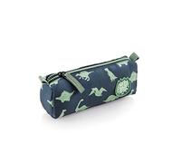 Miquelrius - Small Pencil Case, Recycled Material, Dimension 200 x 60 x 65 mm, Glow in The Dark, Dinosaurs Design