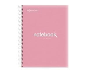 Miquelrius spiral notebook 5 emotions cover polypropylene DIN A4 micro-perforated 120 sheets