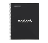 Miquelrius Spiral Notebook A4 Black