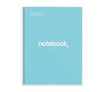 Miquelrius Spiral Notebook A4 Sky Blue