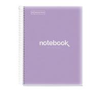 Miquelrius Spiral Notebook Lined A4 Plástico Lavender