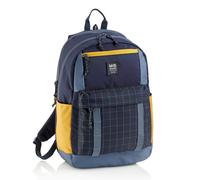 Miquelrius Unisex Kid's Mochila Triple Amsterdam Reciclada Rider Negra Backpack,