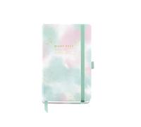 Miquelrius - Week to view 2026 diary, small format (90 x 140 mm), weekly planning, hard cardboard cover, spiral, elastic closure, paper 80 g/m², ES-EN-PT, gradient