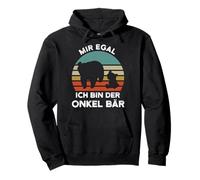 Mir egal Ich bin der Onkel Bär Onkel Bär Pullover Hoodie