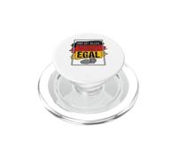 Mir Ist Alles Wurst Egal German Flag Color Typography PopSockets PopGrip for MagSafe