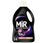 Mir - Liquid detergent - Black detergent - Hand & Machine - Reviver - Unique 3-in-1 formula - Colours - Fibres - Freshness - Cleans with care - Anti-pilling - For all dark textiles - 54 Washes