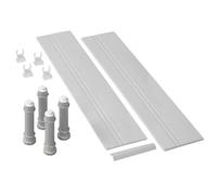 Mira 1.1570.130.WH White Flight 900 mm Square/Rectangle Riser