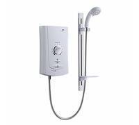 Mira Advance Electric Shower Thermostatic Assistive White Chrome 9Kw Power