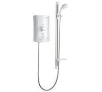 Mira 1.1759.003 White / Chrome Advance Flex 9.0 kW Electric Shower for