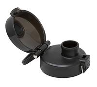 MIRA 2 Pack One-Touch Bottle Lid - Wide Mouth Quick-Open Cap - Fits Multiple Bottle Sizes (18, 20, 22, 32, 40 oz) - Black