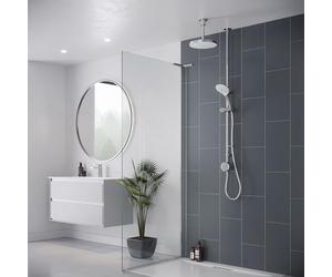 Mira Activate with ColdBoost Ceiling Fed Dual Outlet Digital Shower - High Pressue/Combi 1.1903.088