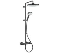 Mira Atom Exposed Rigid Diverter (ERD) Mixer Shower - Black