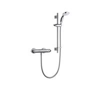 Mira Coda Pro Bar Valve Mixer Thermostatic Chrome with Fast Fix Kit