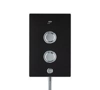 Mira Showers Decor 10.8KW Black Onyx Dual Outlet Electric Shower 1.1894.006