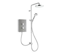 Mira Decor Dual Electric Shower - 10.8kW Warm Silver