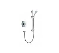 Mira Element Single Outlet Sequential Concealed Shower Mixer, Valve & Shower Kit - Chrome