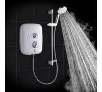Mira Elite Se Pumped Electric 9.8Kw White & Chrome Shower Model 1.1941.001