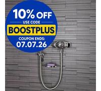 Mira Excel Thermostatic Mixer Shower Modern Chrome Exposed Valve 1.1518.300