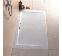 Mira Flight Level Rectangular Shower Tray, Waste - 1000mm X 800mm - White Finish: White, Please Select Size: 1000x800mm