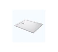 Mira Flight Safe Anti Slip Rectangular Shower Tray, Waste - 1000mm X 700mm - White Please Select Size: 1000x700mm