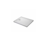 Mira Flight Safe Anti Slip Rectangular Shower Tray, Waste - 1600mm X 900mm - White Please Select Size: 1600x900mm