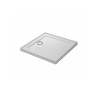 Mira Flight Safe Anti Slip Rectangular Shower Tray, Waste - 1700mm X 900mm - White Please Select Size: 1700x900mm