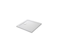Mira Flight Safe Anti Slip Square Shower Tray, Waste - 900mm X 900mm - White Please Select Size: 900x900mm