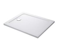 Mira Flight Shower Tray 1400 x 900mm Rectangular Low Profile Stone Resin Waste