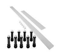 Mira Flight Shower Tray Panel Riser Kit Feet Low Rectangular Easy Plumb 1200mm