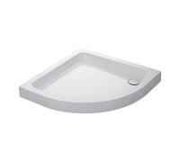 Mira Flight Shower Tray Quadrant Deep Profile Stone Resin Waste 900 X 900mm