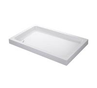 Mira Flight Shower Tray Rectangular Deep Profile Stone Resin Waste 1200 x 900mm