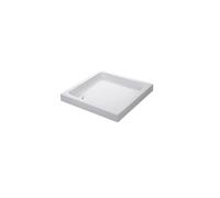 Mira Flight Square Shower Tray, Waste - 900mm X 900mm - White Please Select Size: 900x900mm